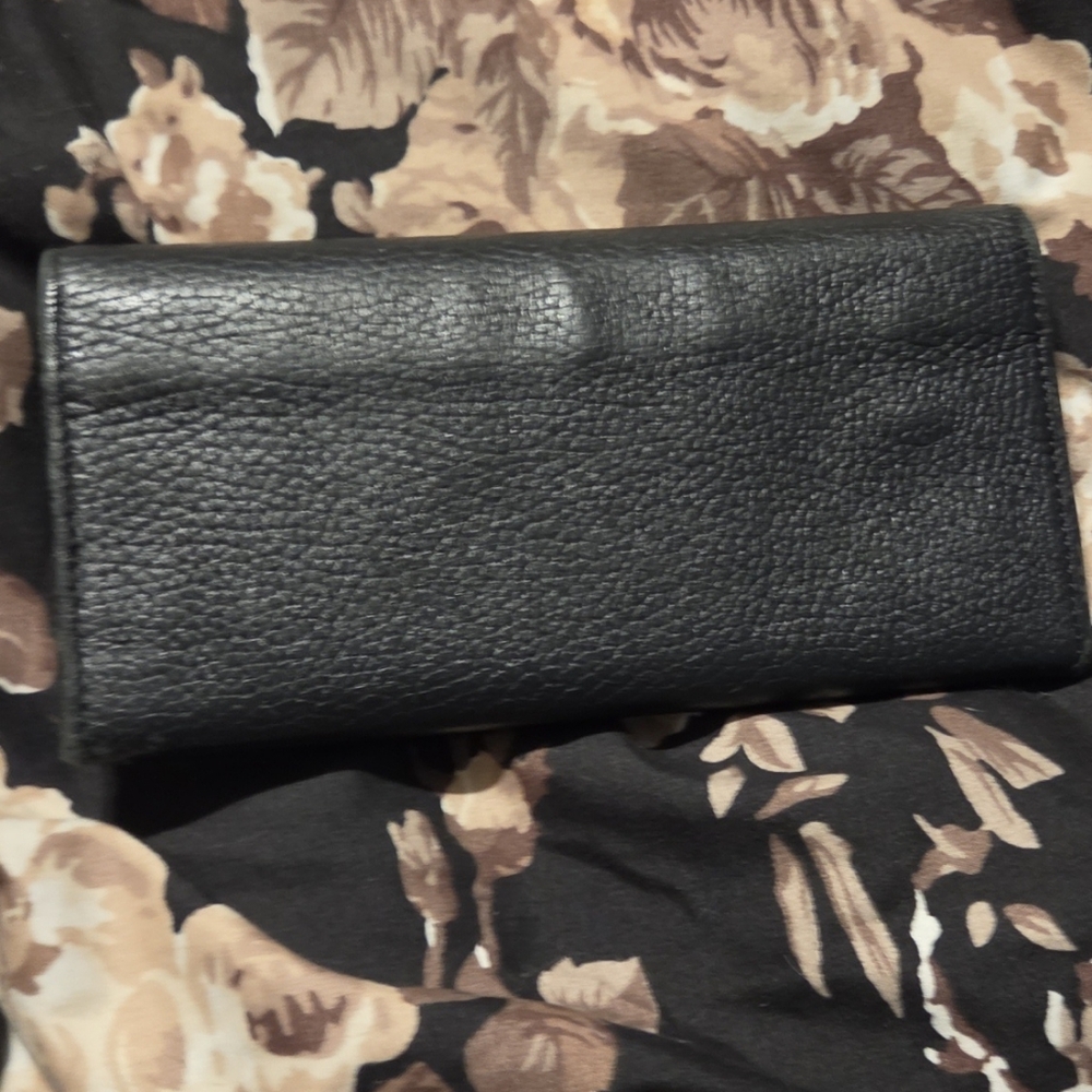 JIMMY CHOO NINO BLACK LONG SNAP WALLET - Picture 2 of 3